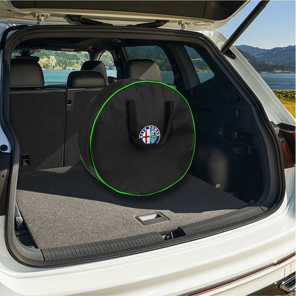 

1pc Waterproof Fabric Electric Vehicles Battery Jumper Cable Bag Car Rechargeable Gun Storage Bag For Alfa Romeo 159 Giulietta