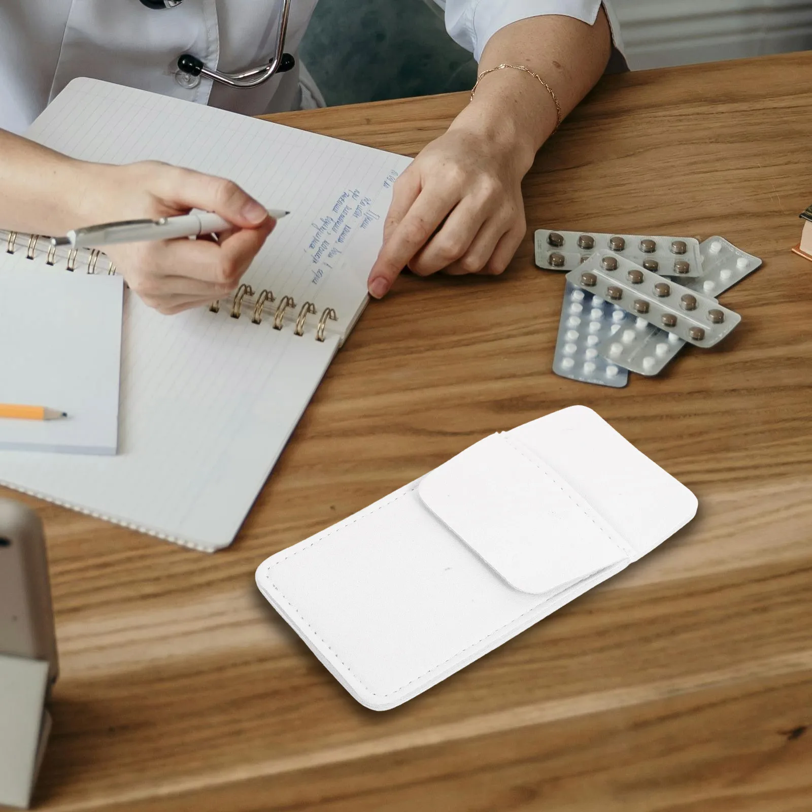 Stylish Pen Pocket Protector Sleeve Compact Pencil Storage Case Ideal for School Office Nurses Professionals On the Go Solution