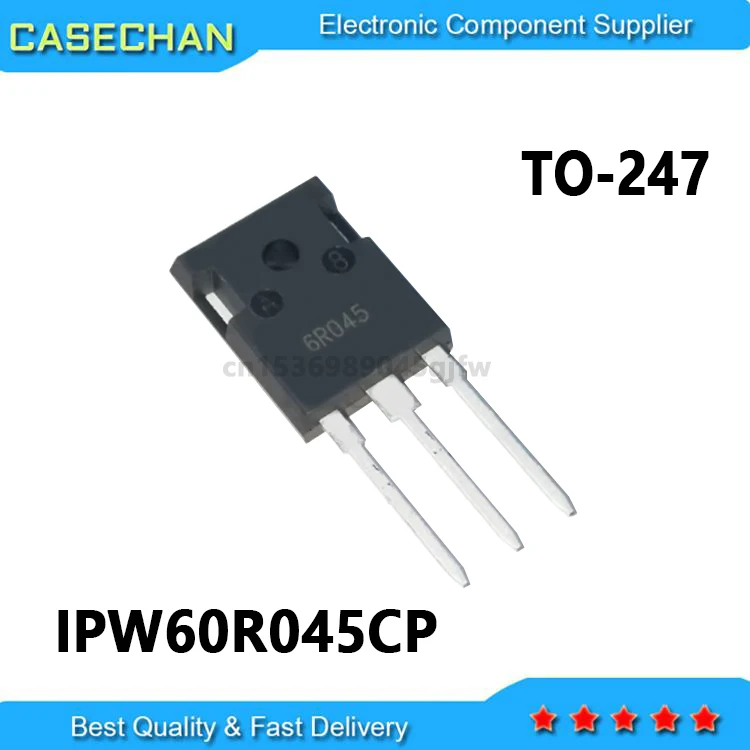 10PCS New and Original 60R045CP 6R045 6R045A IPW60R045CP  TO-247 60A 600V