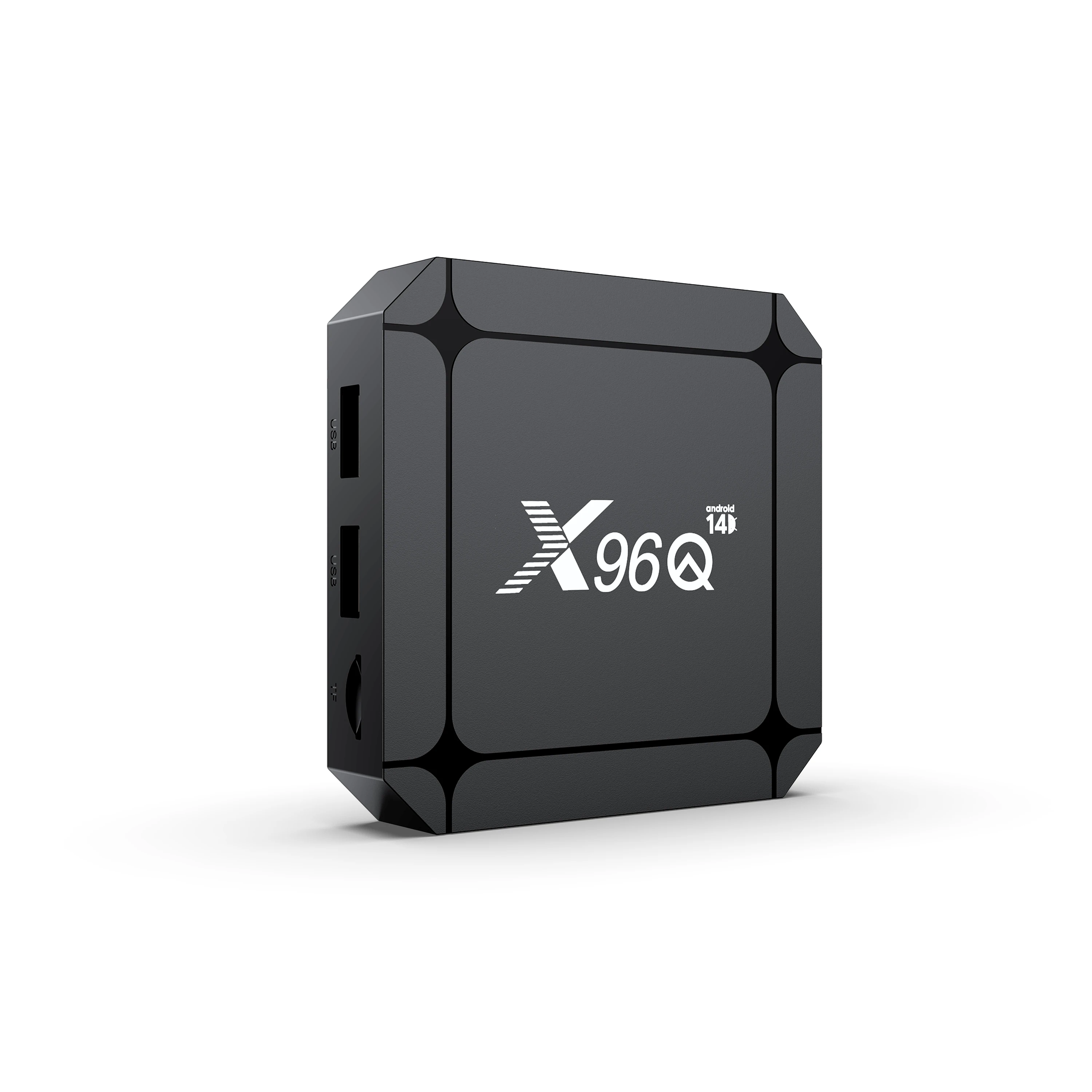 X96Q RK3518 2GB 16GB صندوق التلفزيون الذكي الجديد Android 14.0 4K HDR Wifi6 مناسب رباعي النواة RK3518 A53 لمشغل الوسائط Google 4K HDR