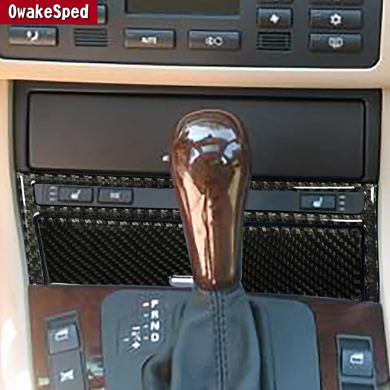 

Carbon Fiber Sticker Cigarette Lighter Panel Frame Cover Trim For BMW 3 Series E46 1998-2004 Car Styling Interior Accessories