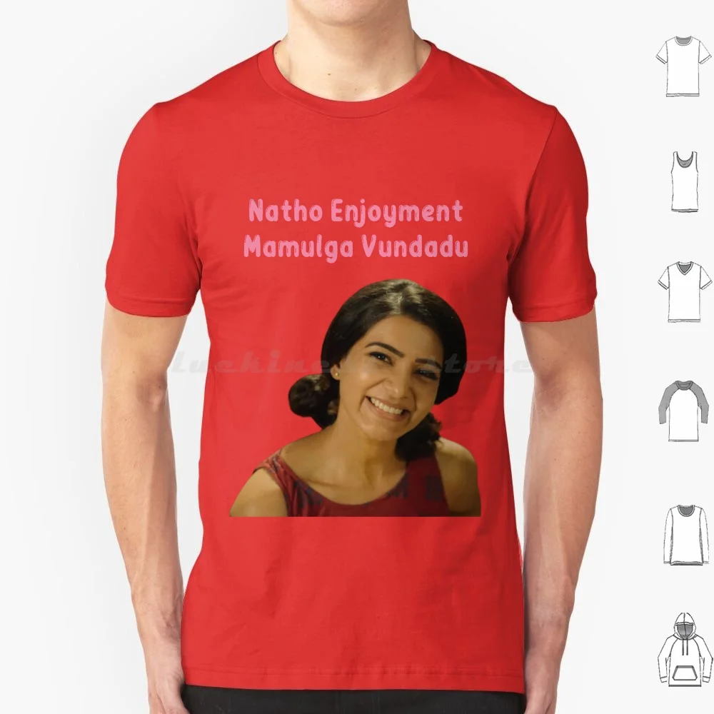 Oh Baby Telugu Movie-Samantha Ruth Prabhu T Shirt Cotton Men Women DIY Print Samantha Ruth Prabhu Samantha Oh Baby Telugu Memes