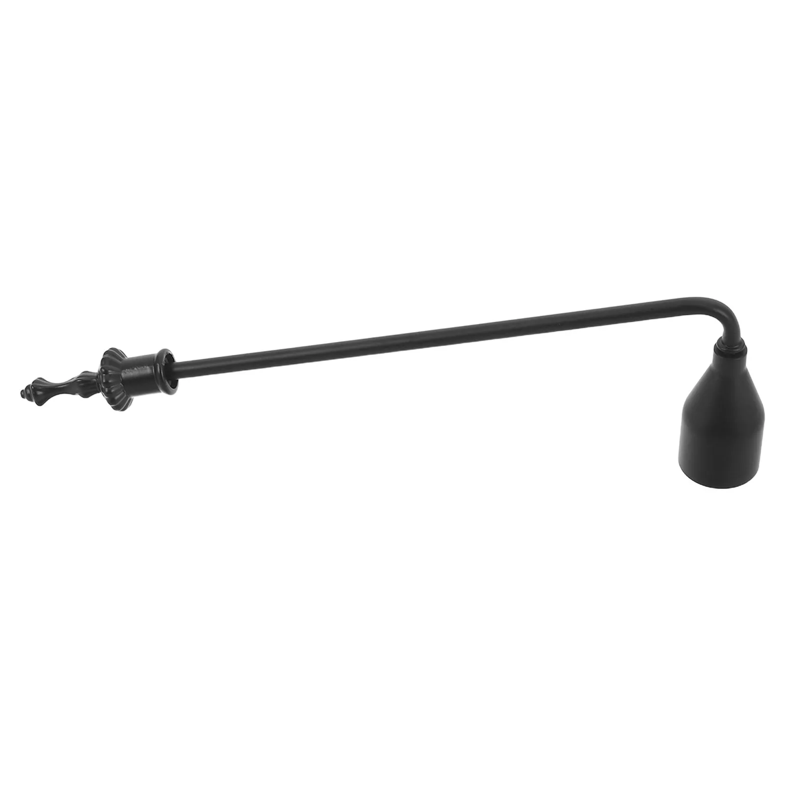 Long Handle Wick Snuffer Metal Extinguisher 8.84 Inch Vintage Flame Snuffer Accessory Fire Safety Tool