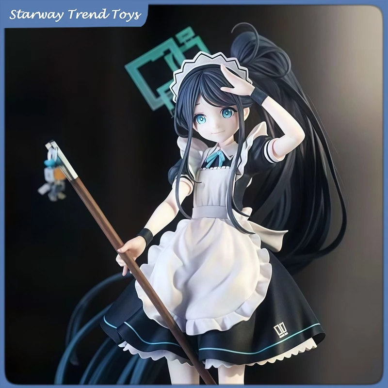 

Blue Archive Tendou Alice Maid Outfit Anime Girl PVC Action Figure 24.5CM Collectible Desktop Decor Statue Model Wholesale