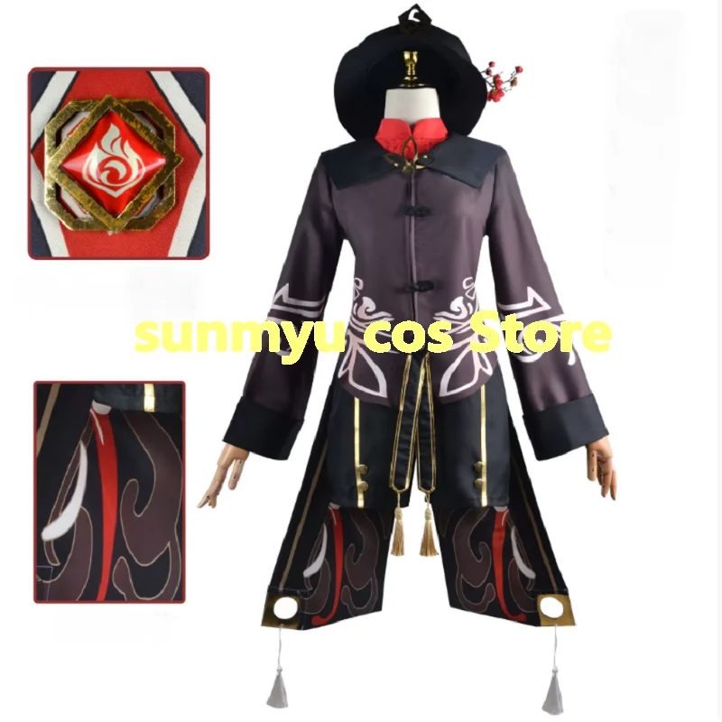 

Genshin Impact Hu Tao Cosplay Costume Hutao