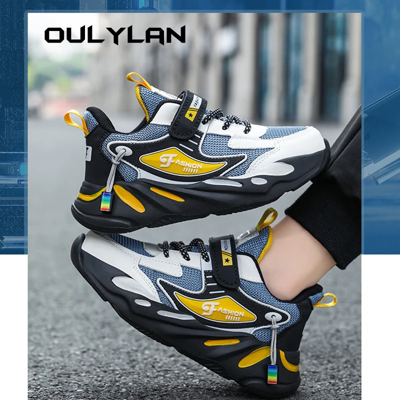 Children's Shoes Boy Sneakers in the Spring and Autumn with Breathable Non-slip Surface Boy Fashion Shoes Size 28-40