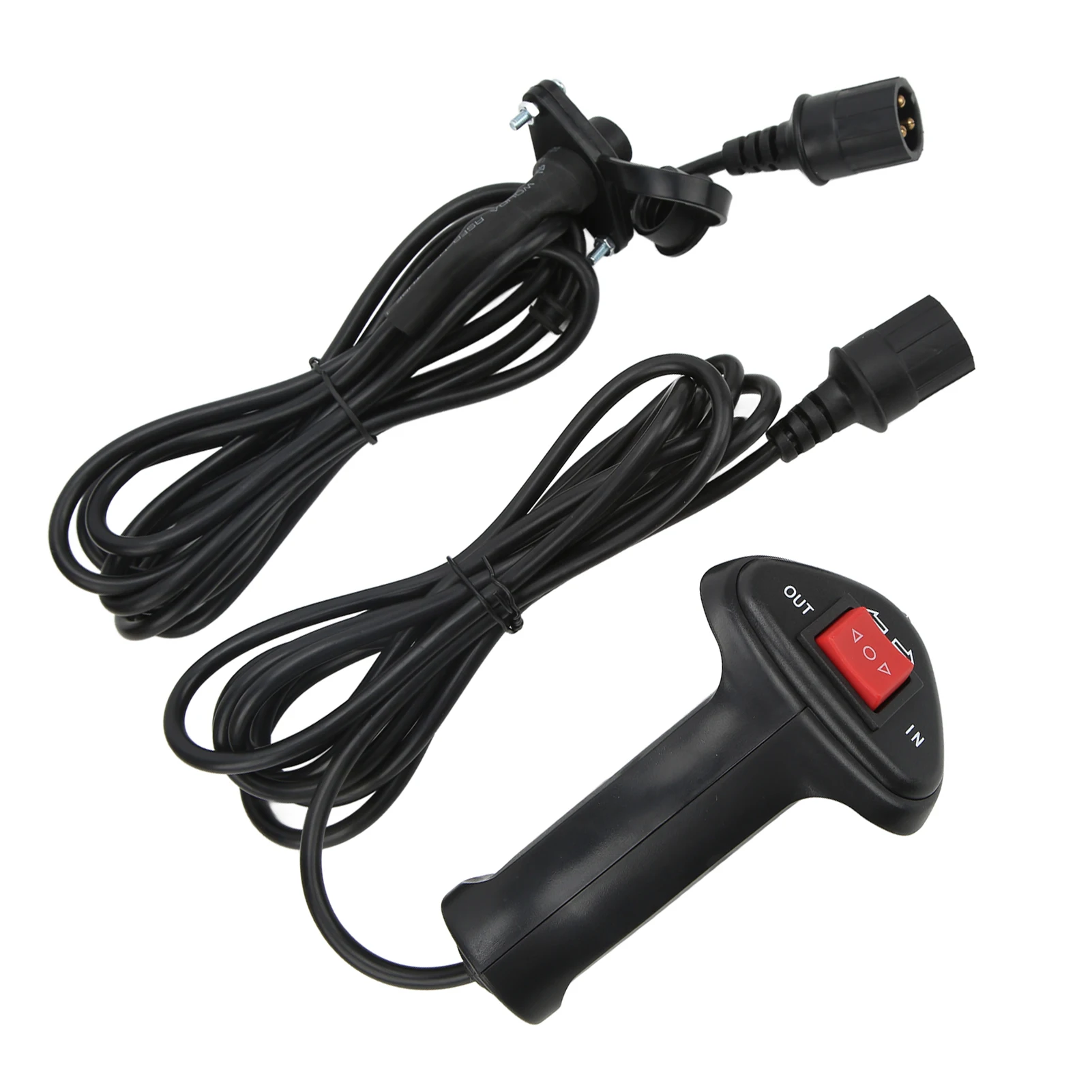 Winch Remote Controller Handheld for Offroad Vehicle 3m Extension Cord Electric Control Switch Plug and Play Compact Reliable
