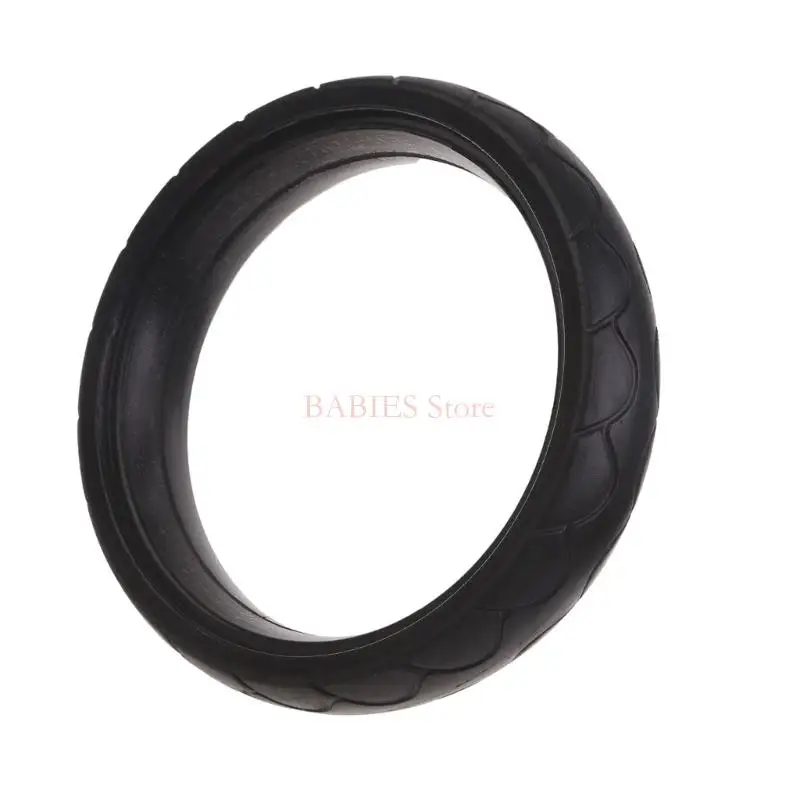 Durable Cart Tyre Rubber Stroller Tire Wheel Case for Trolley Wheel Accessories Long Servcie PU Tyre Cover