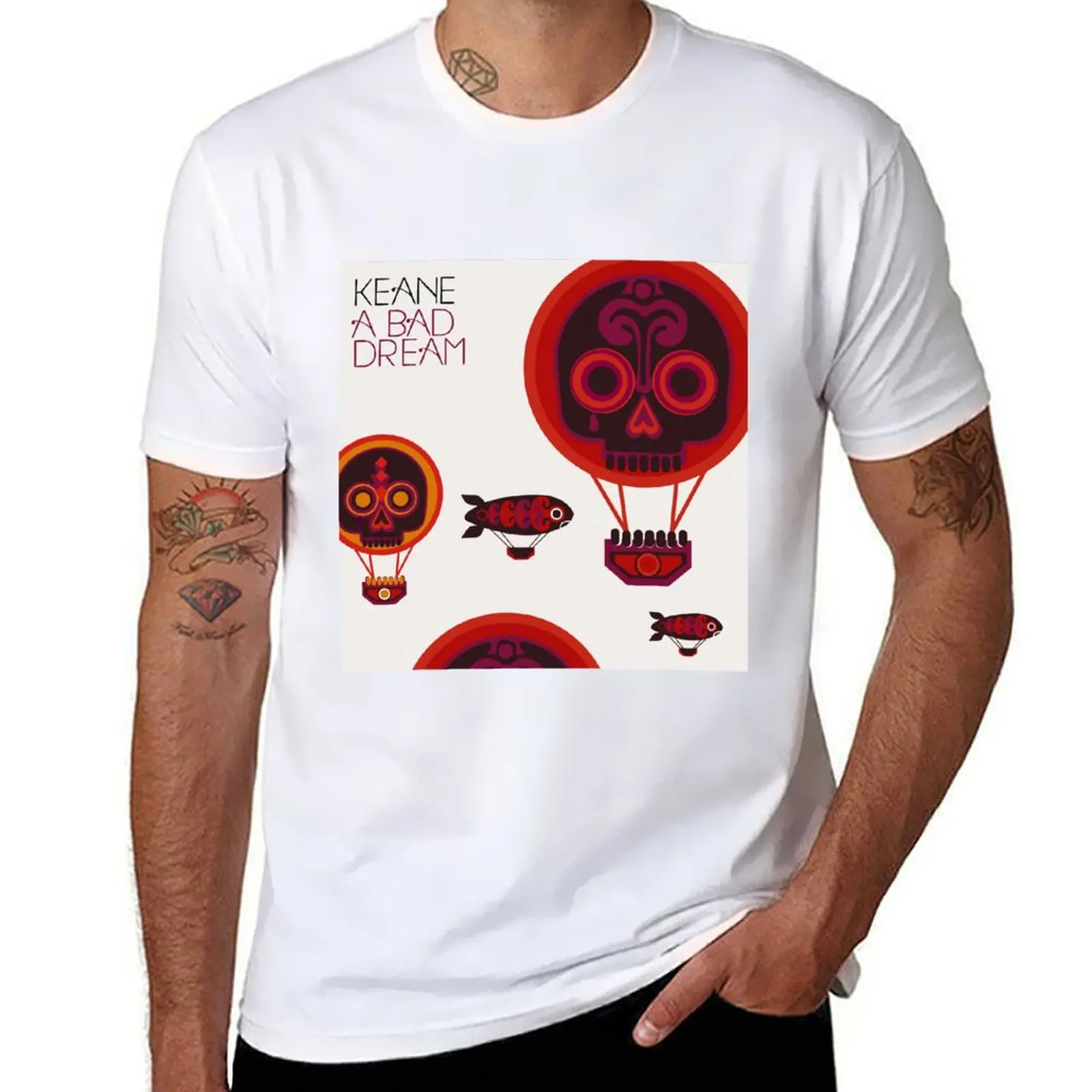 

A bad dream T-Shirt anime t shirts for man t shirt men 100% cotton luxury brand T-Shirt