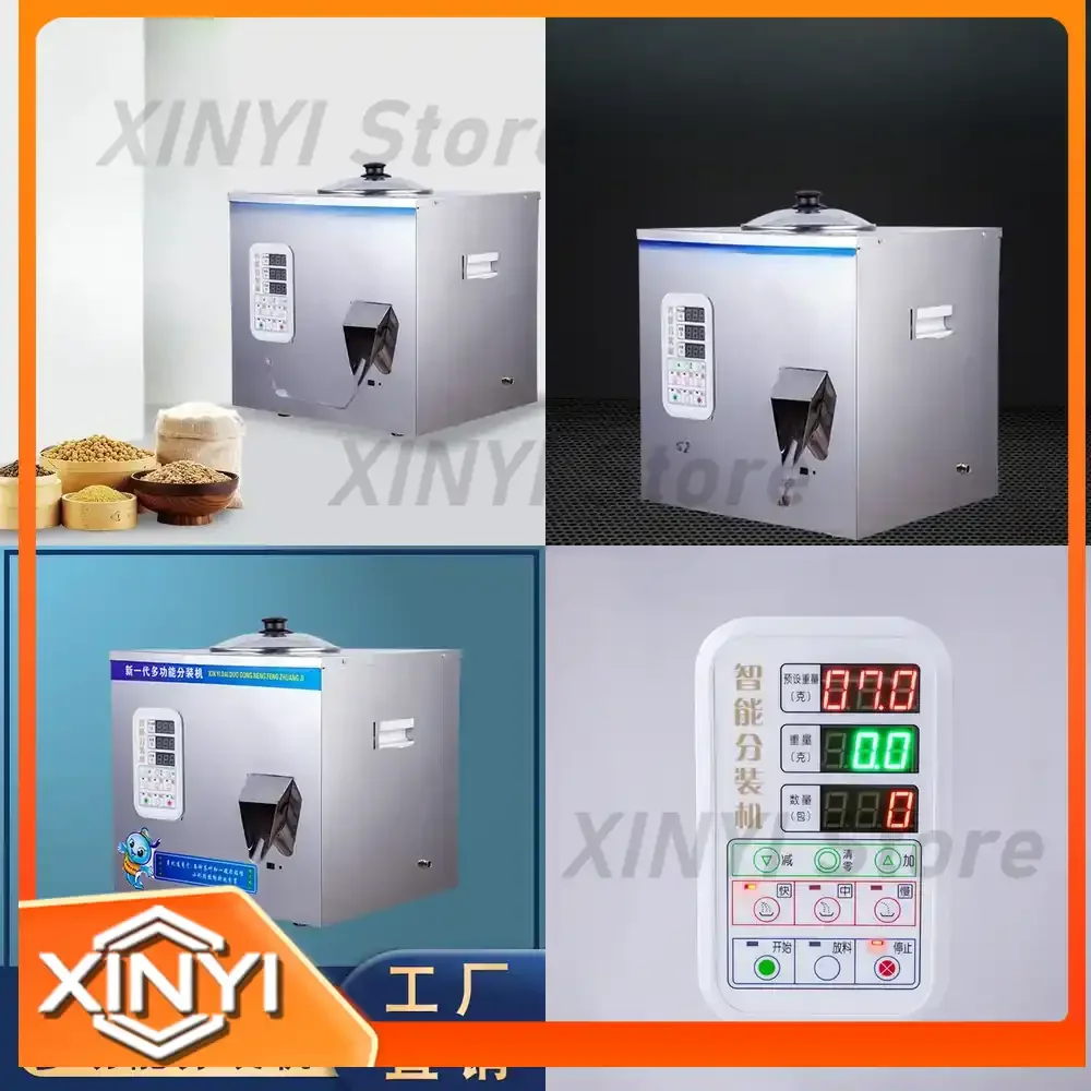 Automatic Tea Spiral Packing Machine for Black Green and Rock Tea Weighing Filling Granular Powder Screw
