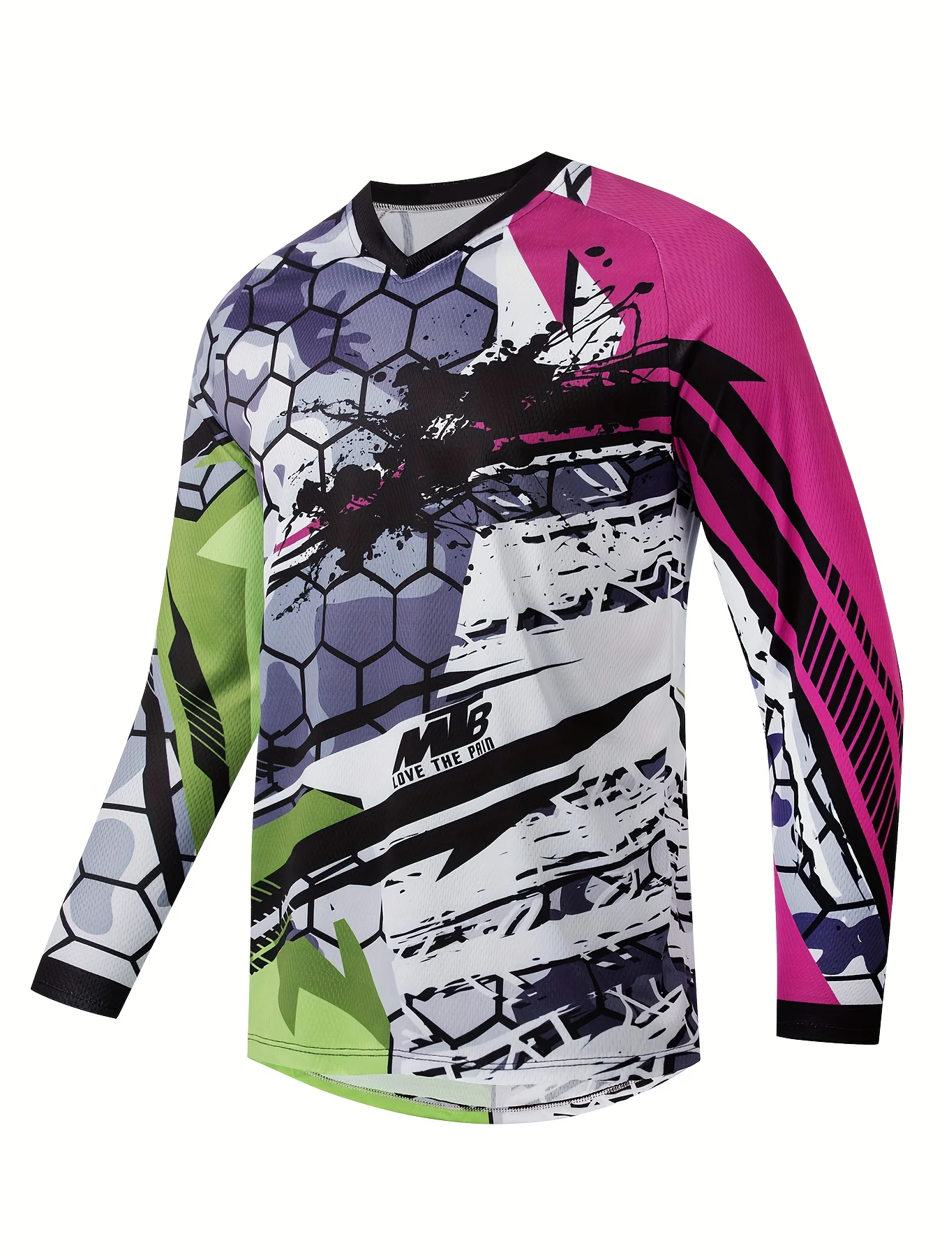 Maillot de cyclisme VTT à manc - Cycling Jersey avis et prix