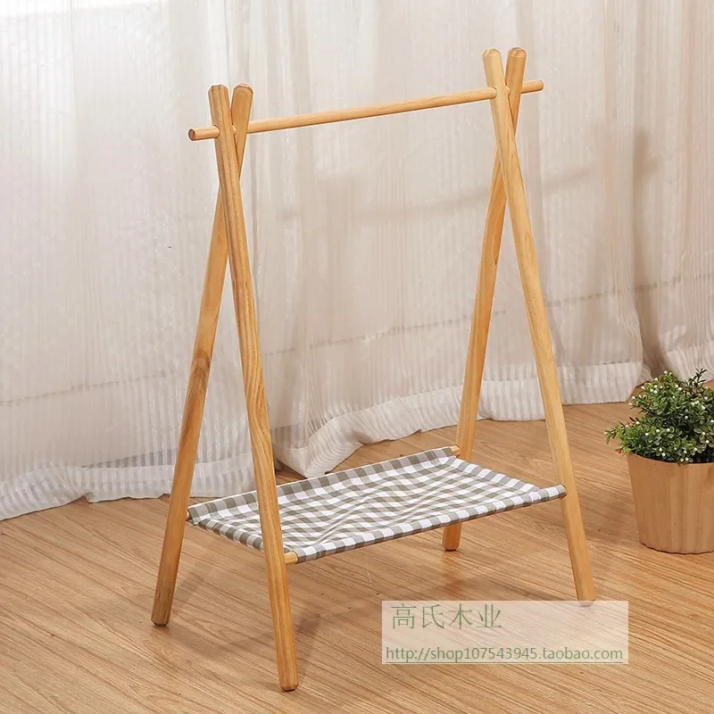 

Вешалка для домашних животных, креативная деревянная стойка для хранения одежды для собак, домашний органайзер для одежды для домашних животных, полка для кошек, украшение для дома, гостиной L8J0