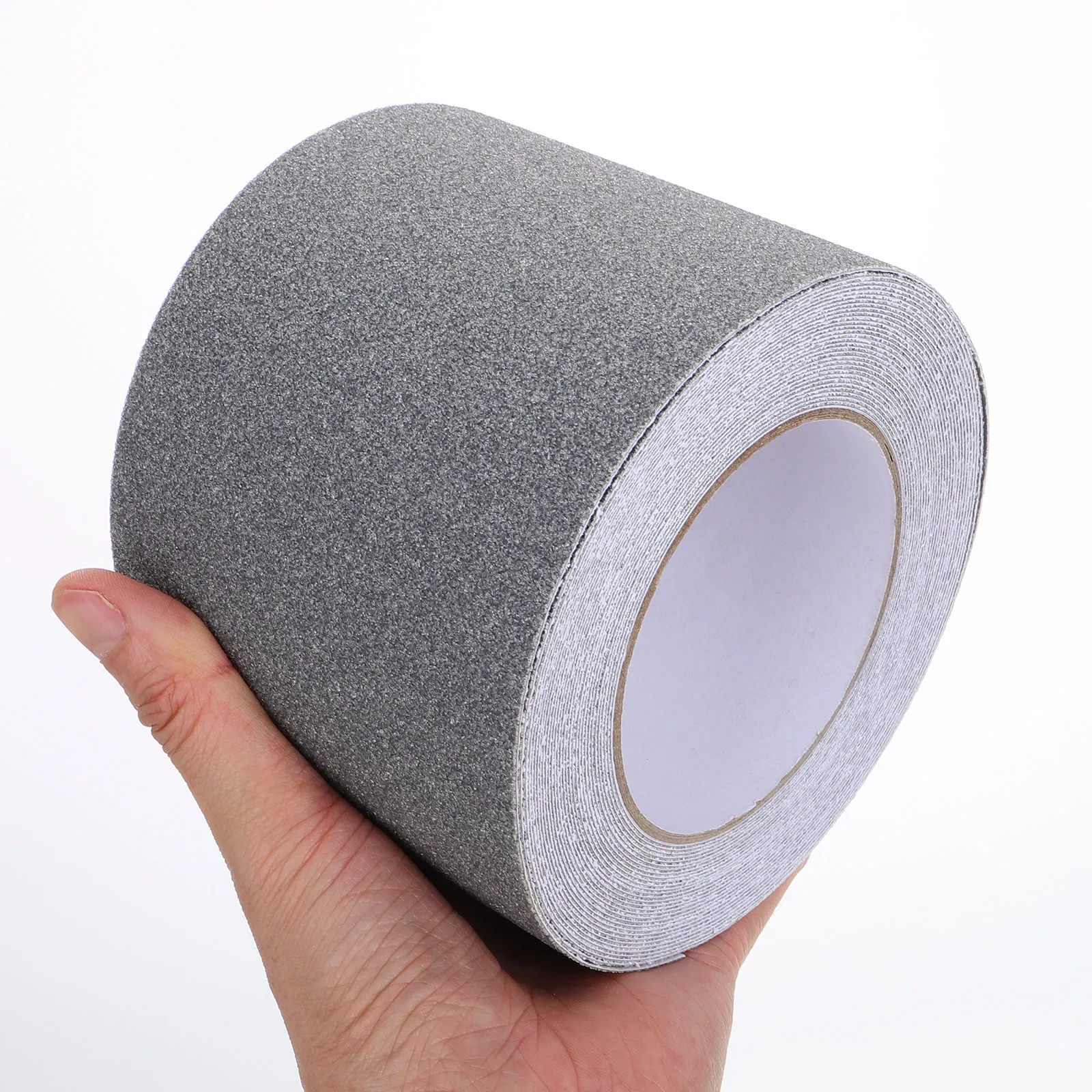 1 لفة شريط مضاد للانزلاق لدرج خارجي، شريط لاصق أرضي غير قابل للانزلاق لخطوات الحمامات، أمان مقاوم للانزلاق #6