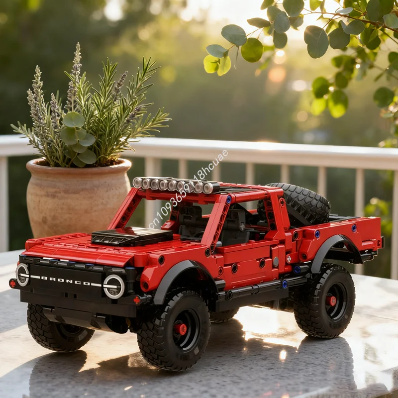 818pcs MOC Trophy Truck B Model Technische Bouwstenen Monteren Speelgoed Bouw Kerstcadeaus DIY Creatief Onderwijs Idee