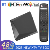 XTV Air New Smartest TV BOX Amlogic S905W2 Quad Core 1.8 GHz 4K HDR+ BT HD LAN 100M AV1 Smart TV BOX XTVAIR