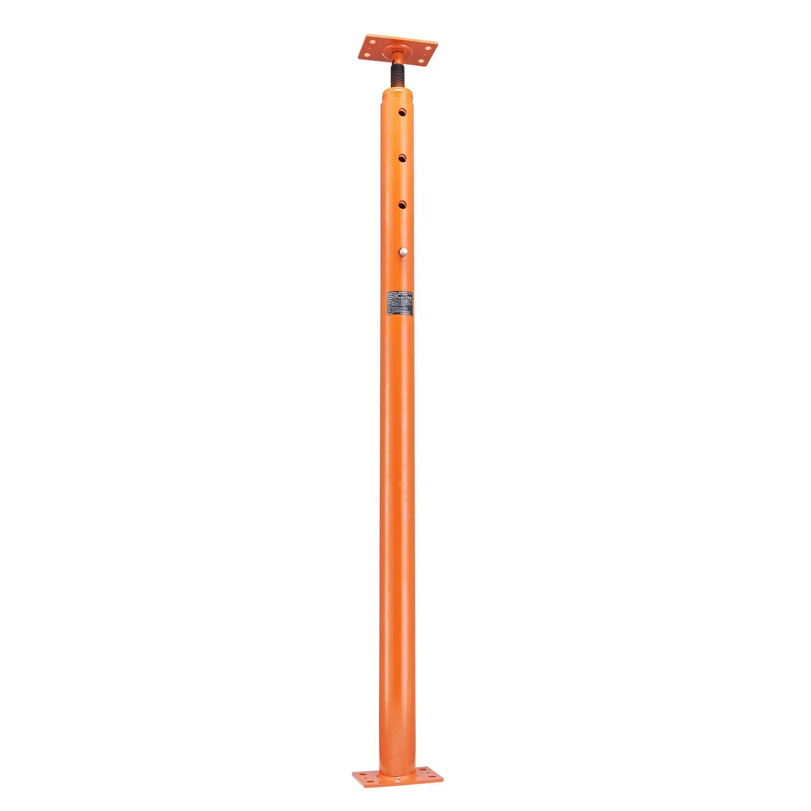 House Floor Jack 56 to 100 Inch Height Range 18000 lbs Max Load Adjustable Support Beam Basement Jack Post for leveling Steel Telescoping Jack for temporary Support Pole