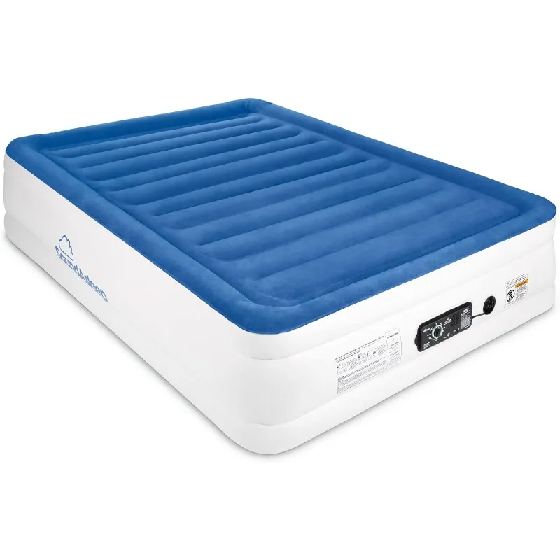 SoundAsleep CloudNine Series Air Mattress with Dual Smart Pump Technology Queen Size