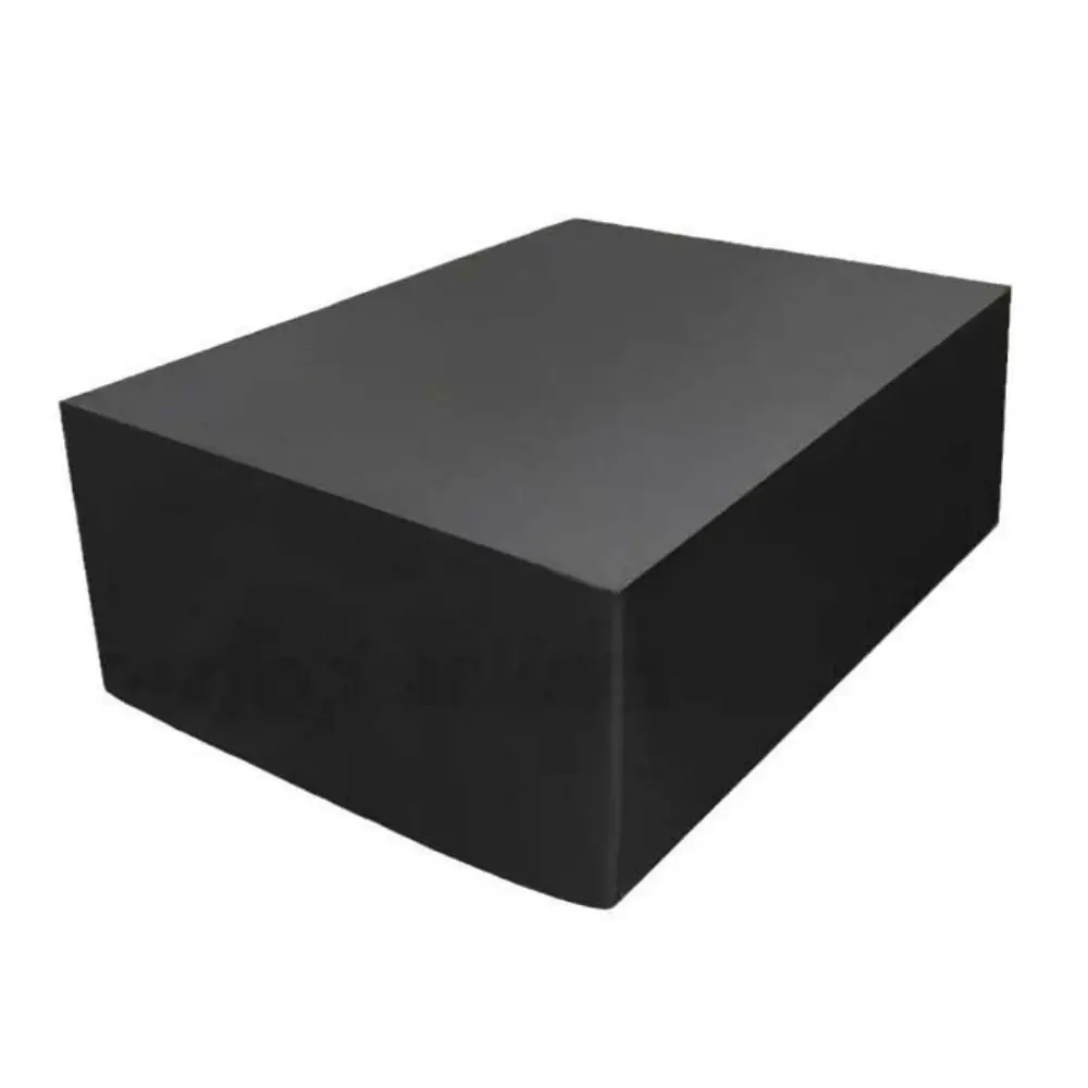 

7/8/9 Feet Billiard Table Cover Oxford Cloth with Drawstring Pool Table Dust Cover Black Waterproof Snooker Table Cover