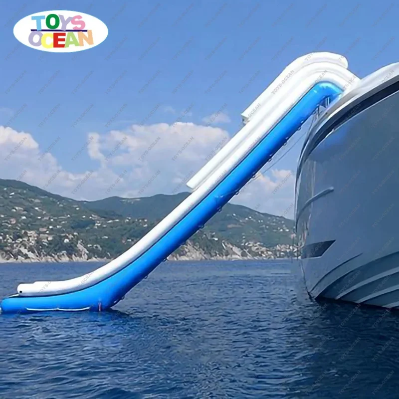 Outdoor Inflatable Floating Water Slide for Yacht