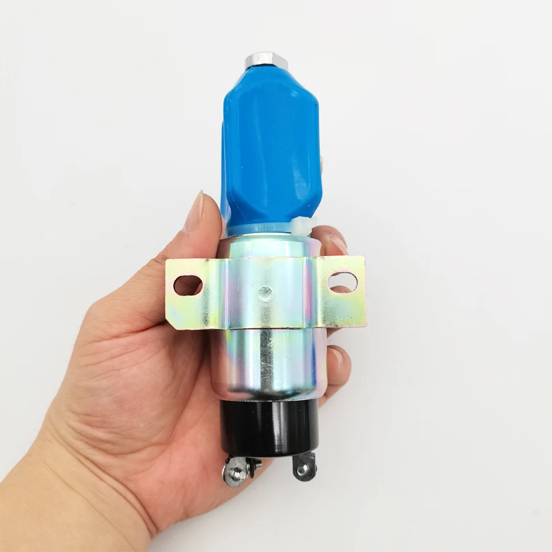 24V Excavator flameout solenoid valve 3864274 1751-2467U1B1S5A for Hyundai R200 210 215 225-5-7 B5.9 Cummins engine excavator