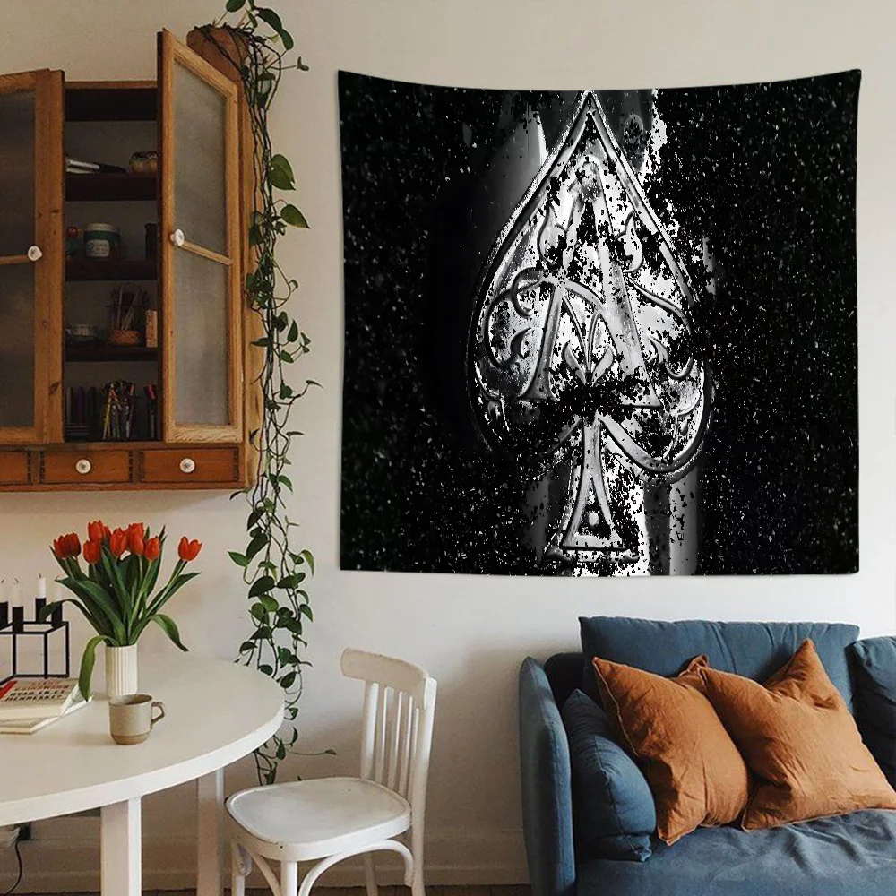 

Ace Of Spade Happy Birthday Banner Backdrop For Birthday Banner Party Background Decor Decorations