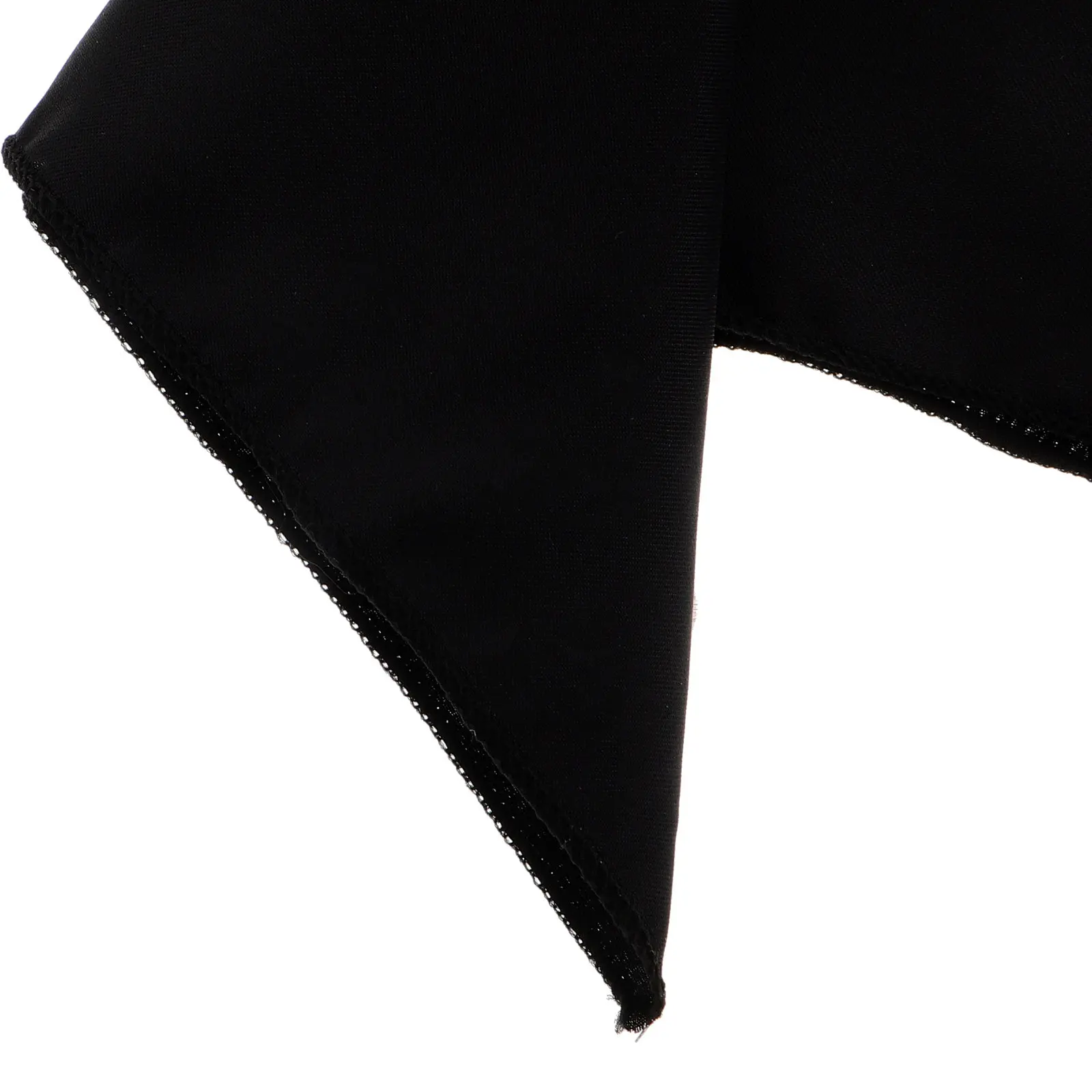 12Pcs Black Fabric Napkins Reusable Soft Comfortable for Restaurant Hotel Wedding Party Dinner Table Elegant Serviettes Napkins