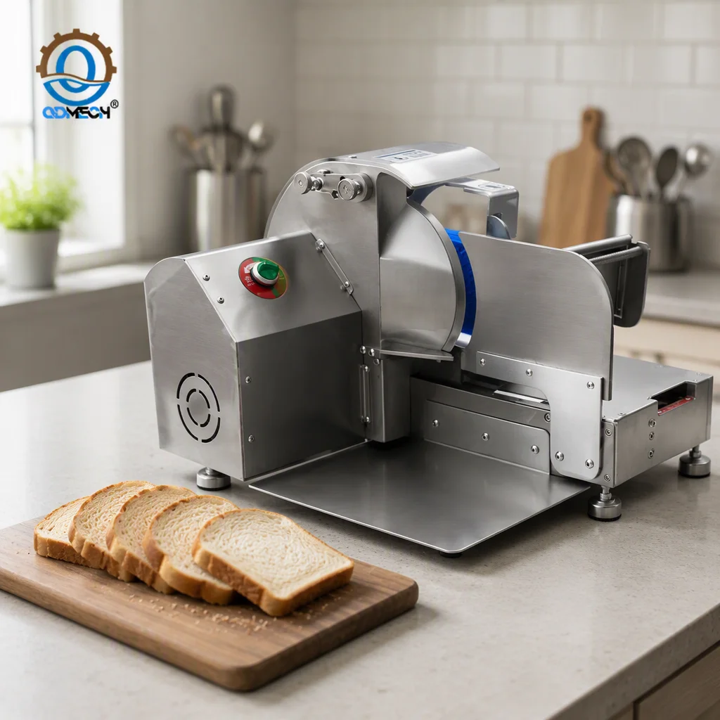 SN QDMECH Commercial Automatic Toast Slicer Machine Electric Toast Bread Slicer Bread Cutting Machine For Bakery