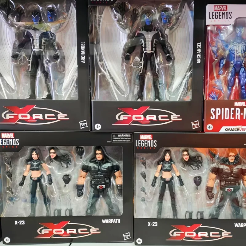 Marvel Legends X-Men X-Force Archangel Warpath X-23 6-дюймовая фигурка Коллекционная модель игрушки подвижная аниме ручная работа по индивидуальному заказу