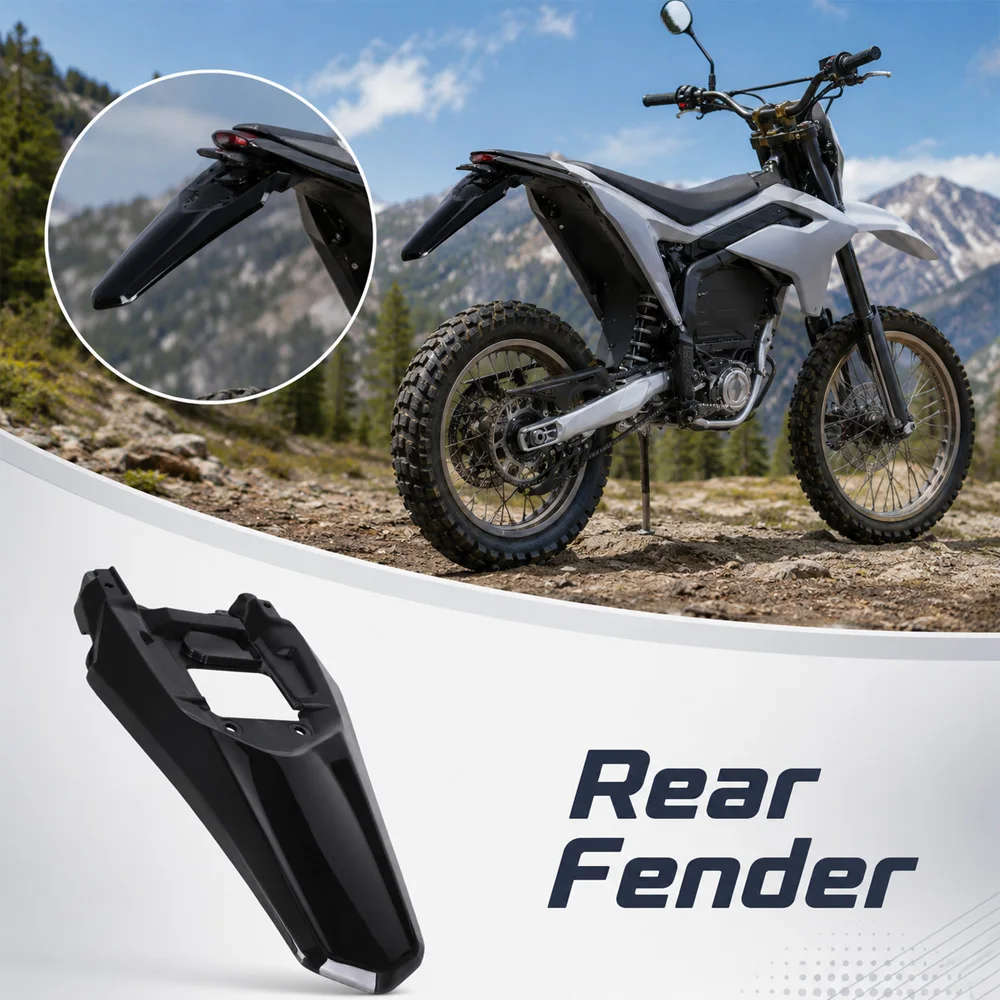 For SURRON Ultra Bee 2023 2024 2025 Motorcycle Rear Fender Mudguard Splash Guard ABS Plastic Motorcycle Accessories