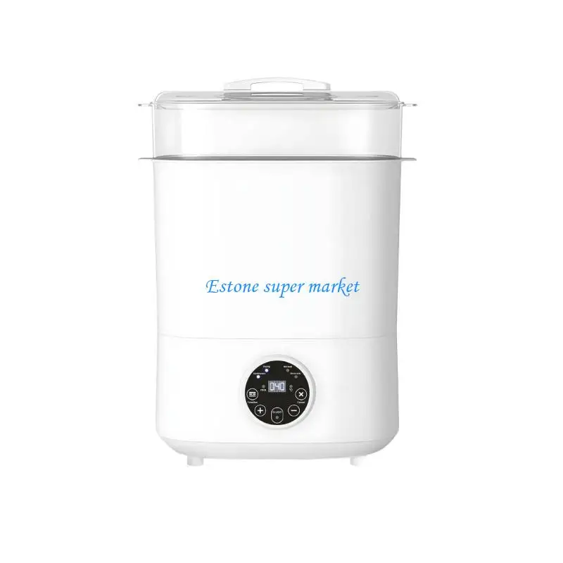 090B Combined Infant Bottle Toastier Sterilizer Dryer with 220V EU Outlet Untarnished & PRESENTATION