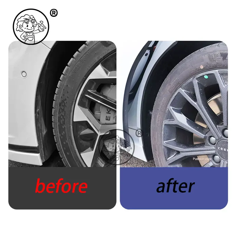 For ZEEKR 7GT 2025 2026 Car Front Rear Wheel Inner Splash Fender Proof Sand Mud Guard Cover Car Protector Decoration Accessories