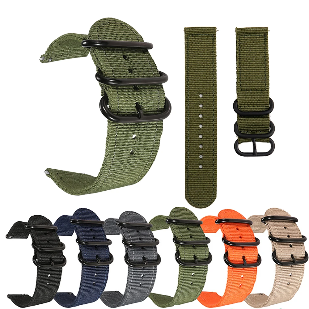 20mm 22mm Nylon Strap For POLAR IGNITE 2 Band VANTAGE M2 M / UNITE/ GRIT X Pro Titan Watchbands Bracelet Polar Pacer wristband