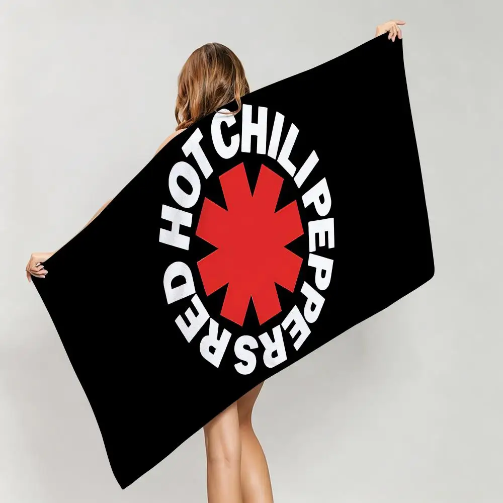 Dynamic R-Red Hot Chili PeppersS Towel Five-Star Hotel Quality Eco-Friendly Ultra Soft Thick Towels & Beach Towels