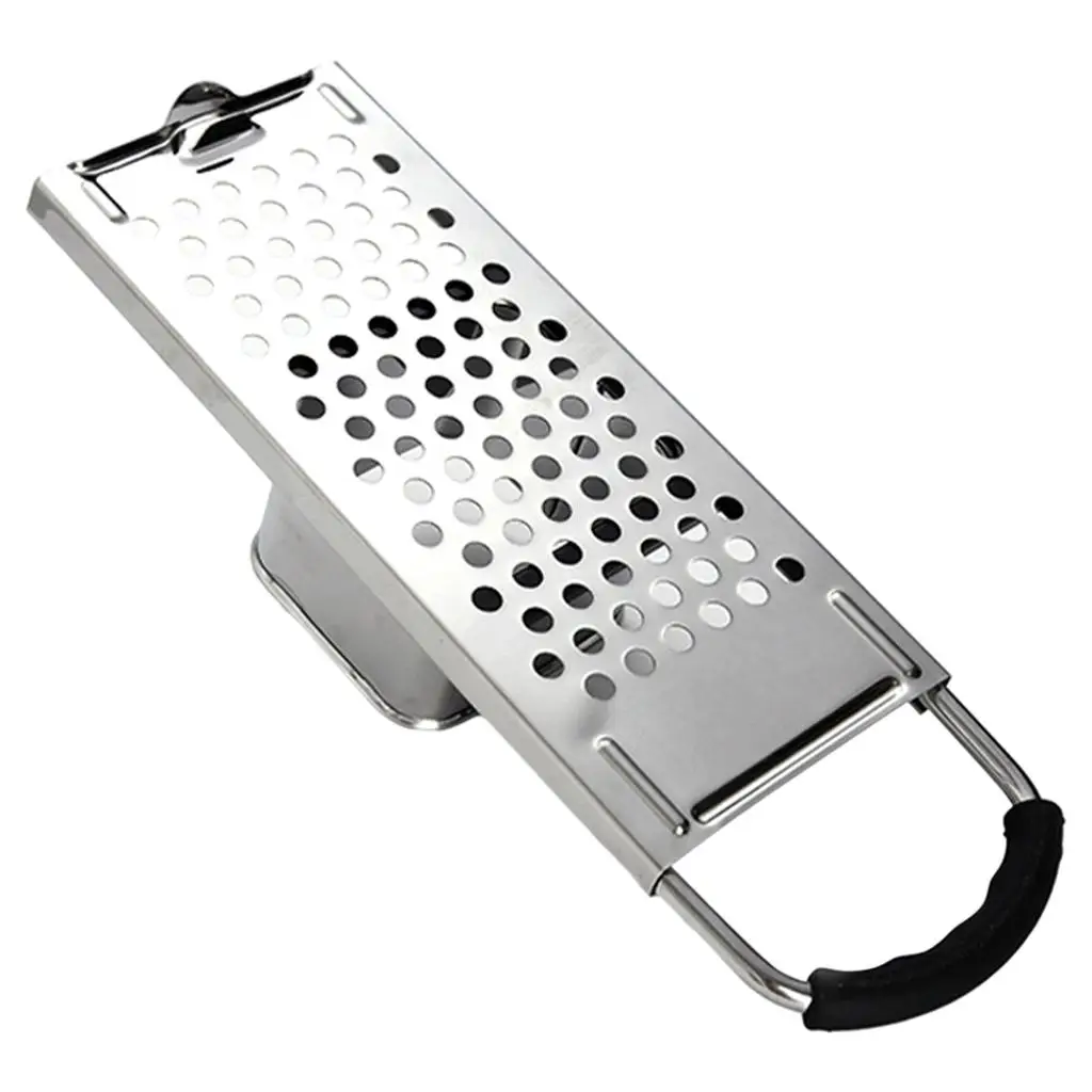 Durable Stainless Steel Spaetzle Grater Manual Pasta Chopper Potato Slicer Gadget for Home Cooking Dumplings