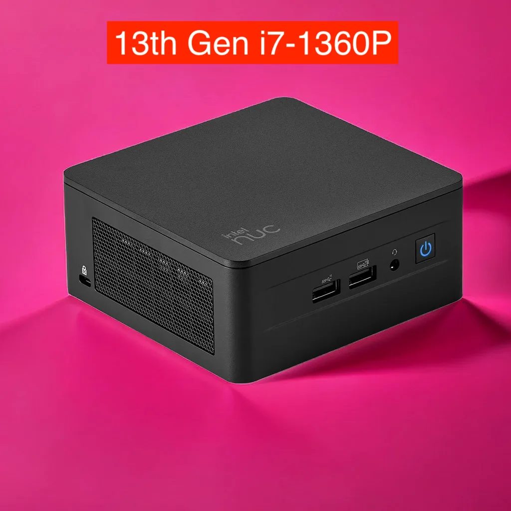 在庫あり! Mini PC Intel nuc13anhi7,13コア,i7-1360P,Intel nuc 13 pro,i7