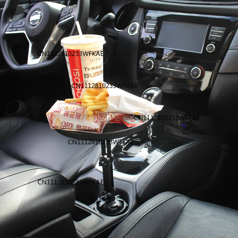 Car dinner plate Car food tray bracket Eating table Cup water holder Mobile phone wireless charging Car bracket