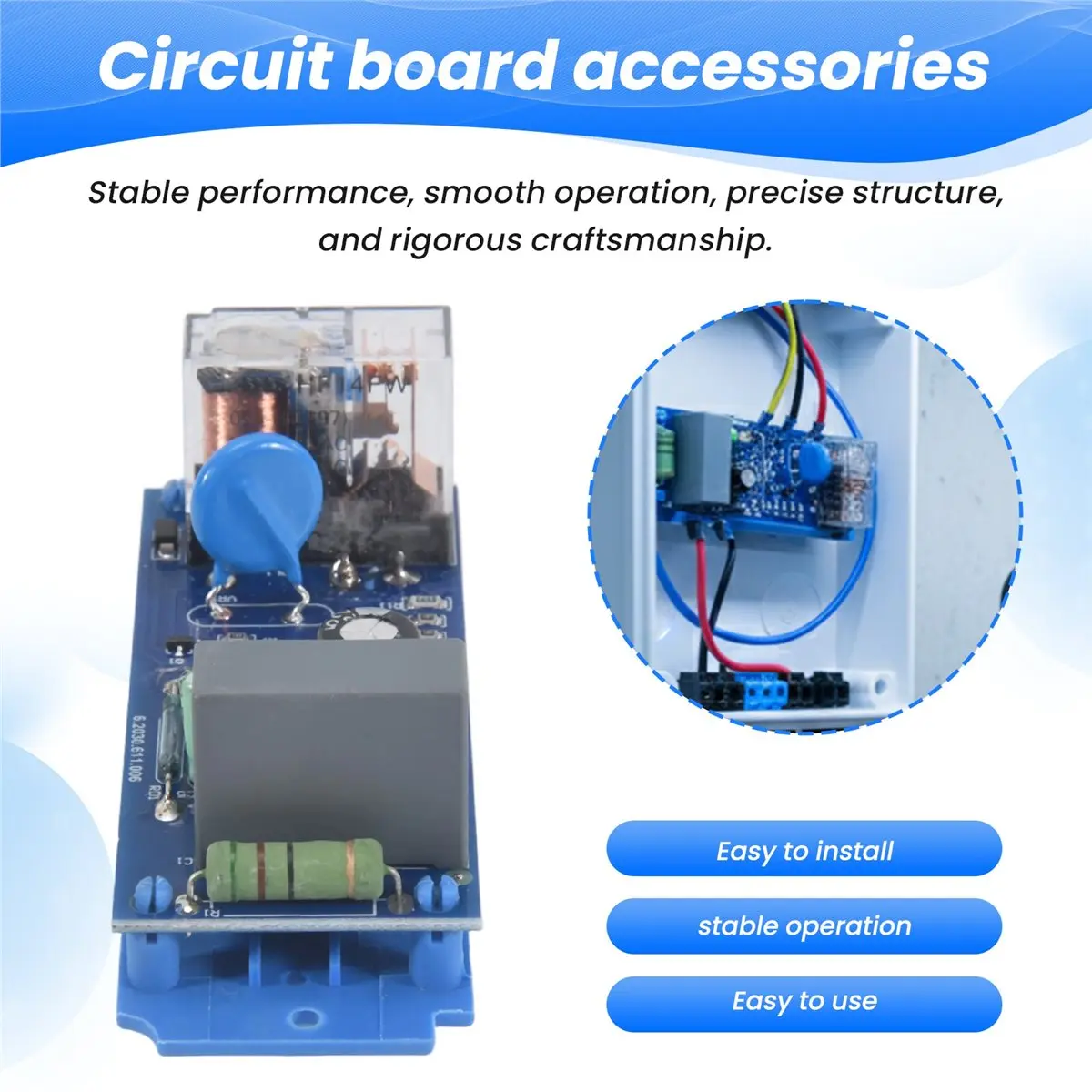 A89X EPC-3 Relay Pressure Sensor Chip Controller Regulator Electronic Integrated Circuit Panel 220V Pump Control Switch Parts