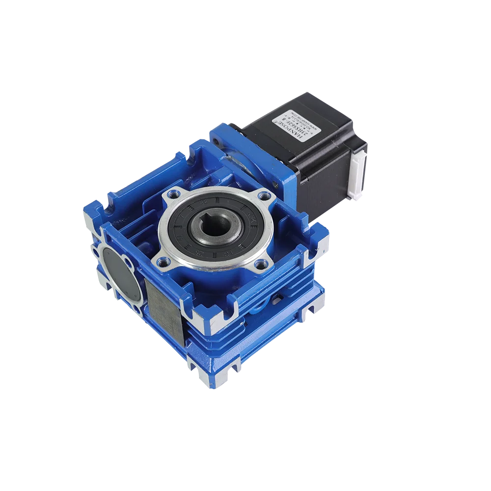hanpose 23HS5628-RV030 worm gear reducer, small reducer with motor gearbox, turbine gearbox, aluminum alloy casting, lightweight