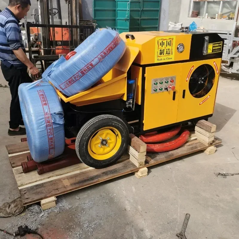 

Factory Price Electric Trailer Concrete Pump Diesel Concrete Pump New Mobile Mini Concrete Pumps machine