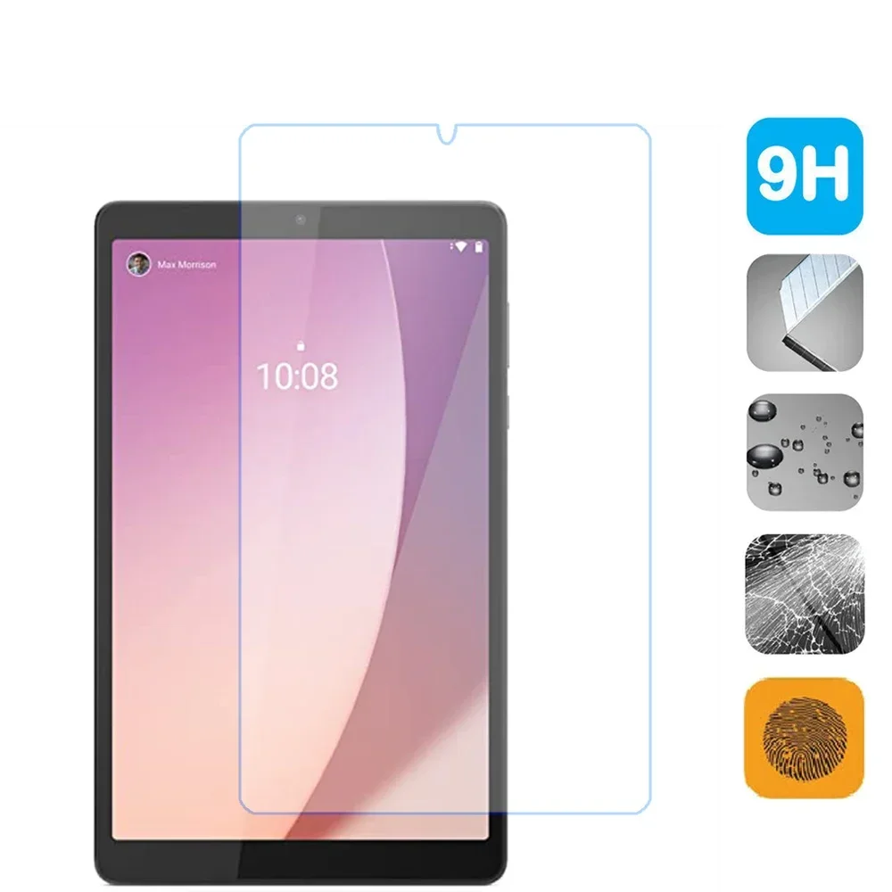 2 Packs Lenovo Tab M8 (4th Gen) 2023 8.0 inch Screen Protector TB300FU Tempered Glass Screen Film for Lenovo Tab M8 4th