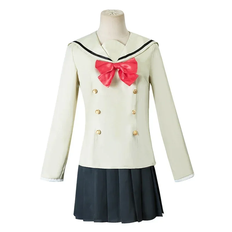 Ikuyo kita cosplay anime bocchi o rock ikuyo kita cosplay traje jk uniforme peruca vermelha saia meias cos uniforme para mulher