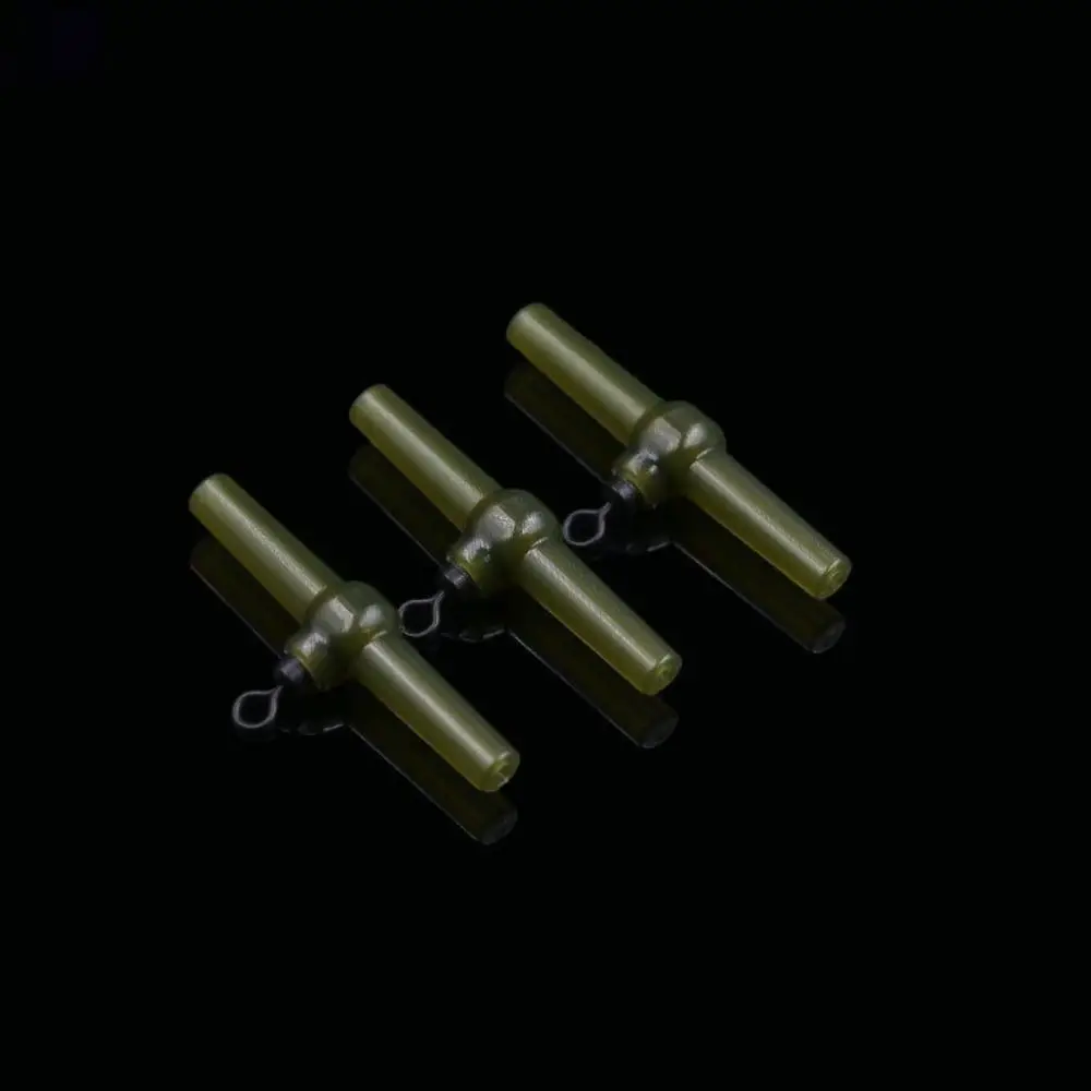 10pcs Set Side Bend Design Helicopter Carp Fishing Rig Anti Tangle Durable Material Fishing Carp Tackle Rolling Swivels