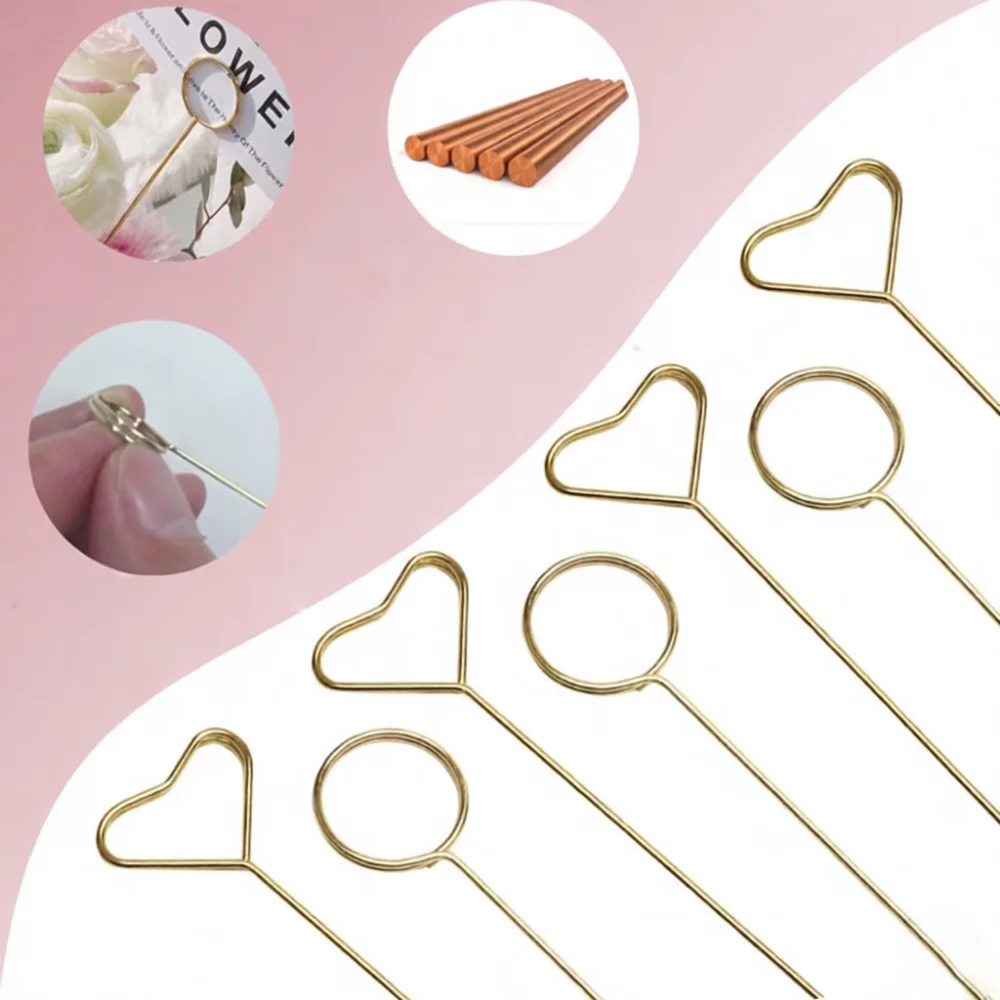 Metal Çiçek Kart Tutucu Altın  - Floral Picks Wood incelemesi ve fiyatı