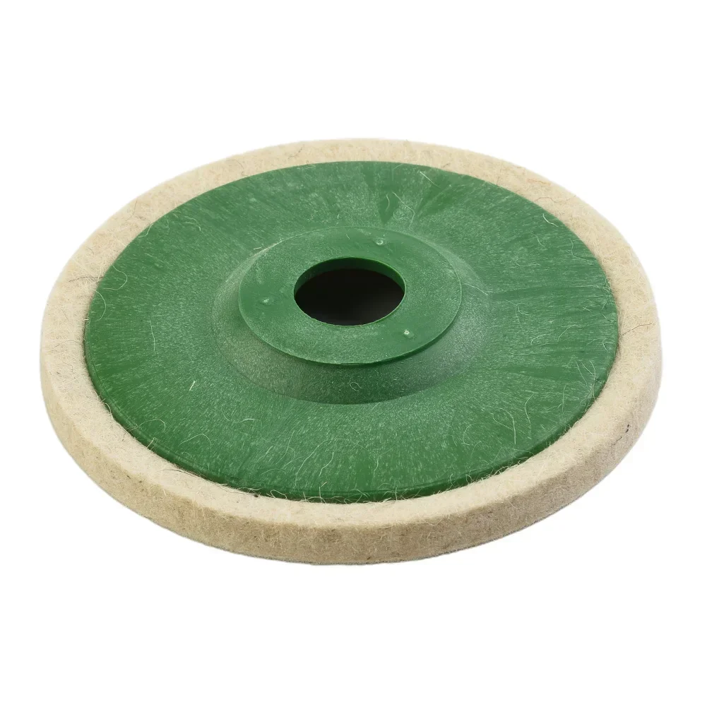 1pcs 125*22mm Wool Buffing Polishing Wheel Felt Pad 5 Inch Buffer Polish Discs Woodworking Tools Tool Accessories Lixadeira