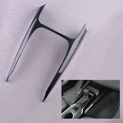 New Car Front Console Gear Shift Panel Cover Trim Carbon Fiber Style ABS Accessories Fit for Toyota Corolla 2019 2020 2021