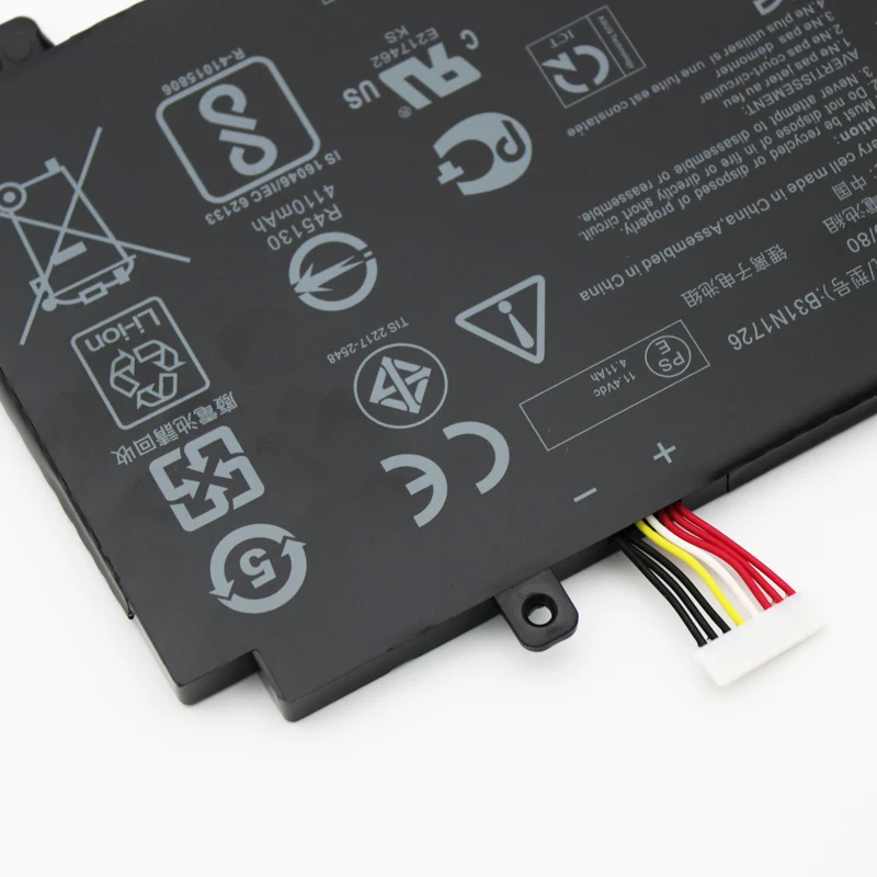 Laptop Battery B31N1726 B31N1726-1 For FX504 FX504G FX504GD FX504GE FX504GM FX505 FX505DT FX505DV FX505GE FX80 Series 11.4V/48Wh
