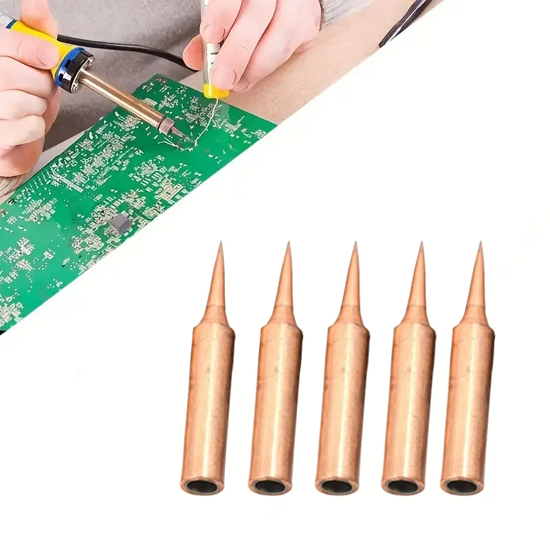 5pcs 900m-T-I Welding Tool Lead-Free Soldering Iron Head Bit for Welding Accessories Soldering Iron Tip