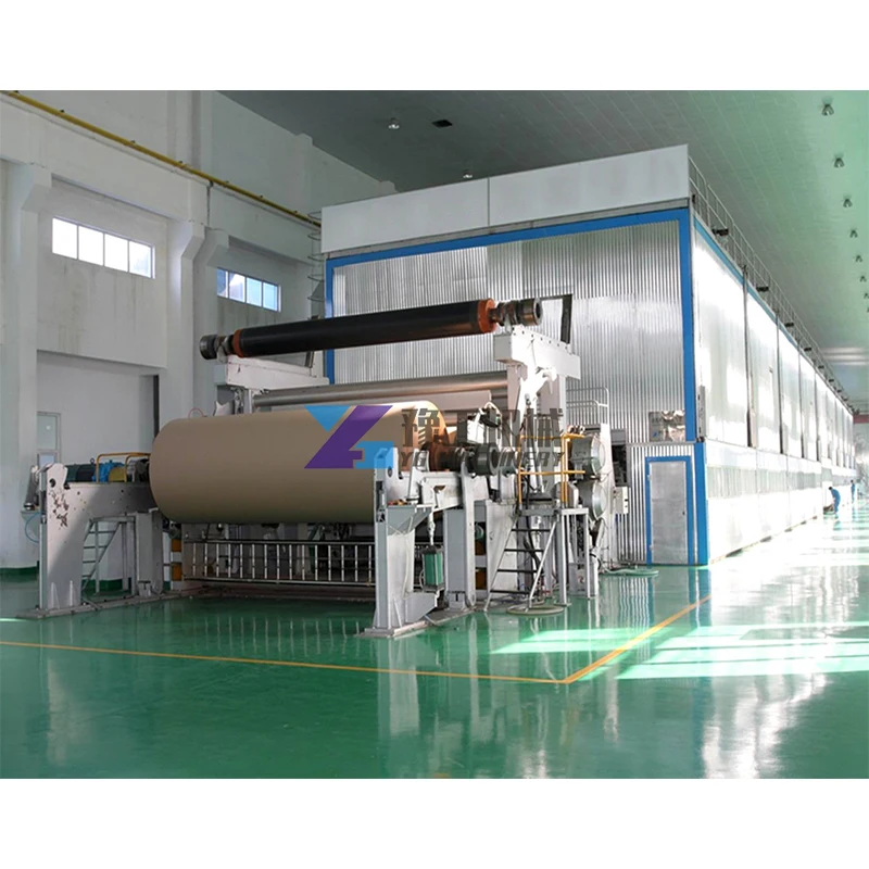 Full Automatic Kraft Paper Processing Machinery Making From Waste Paper Machine