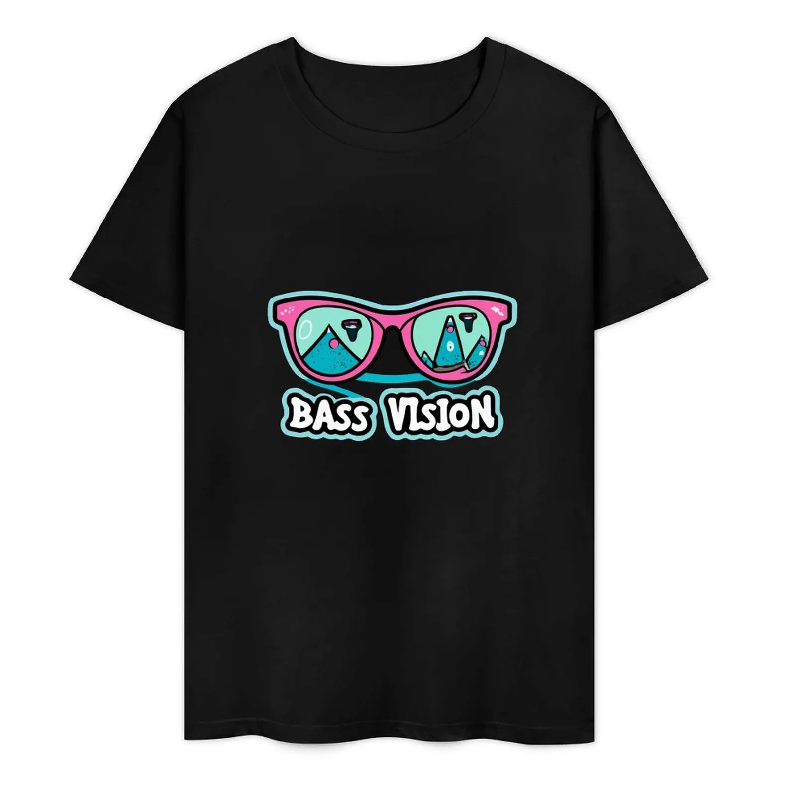 

Bass Vision Funky Sunglasses Pop Art T-Shirt anime stuff blacks oversized graphic tee shirts graphic tee mens t shirt