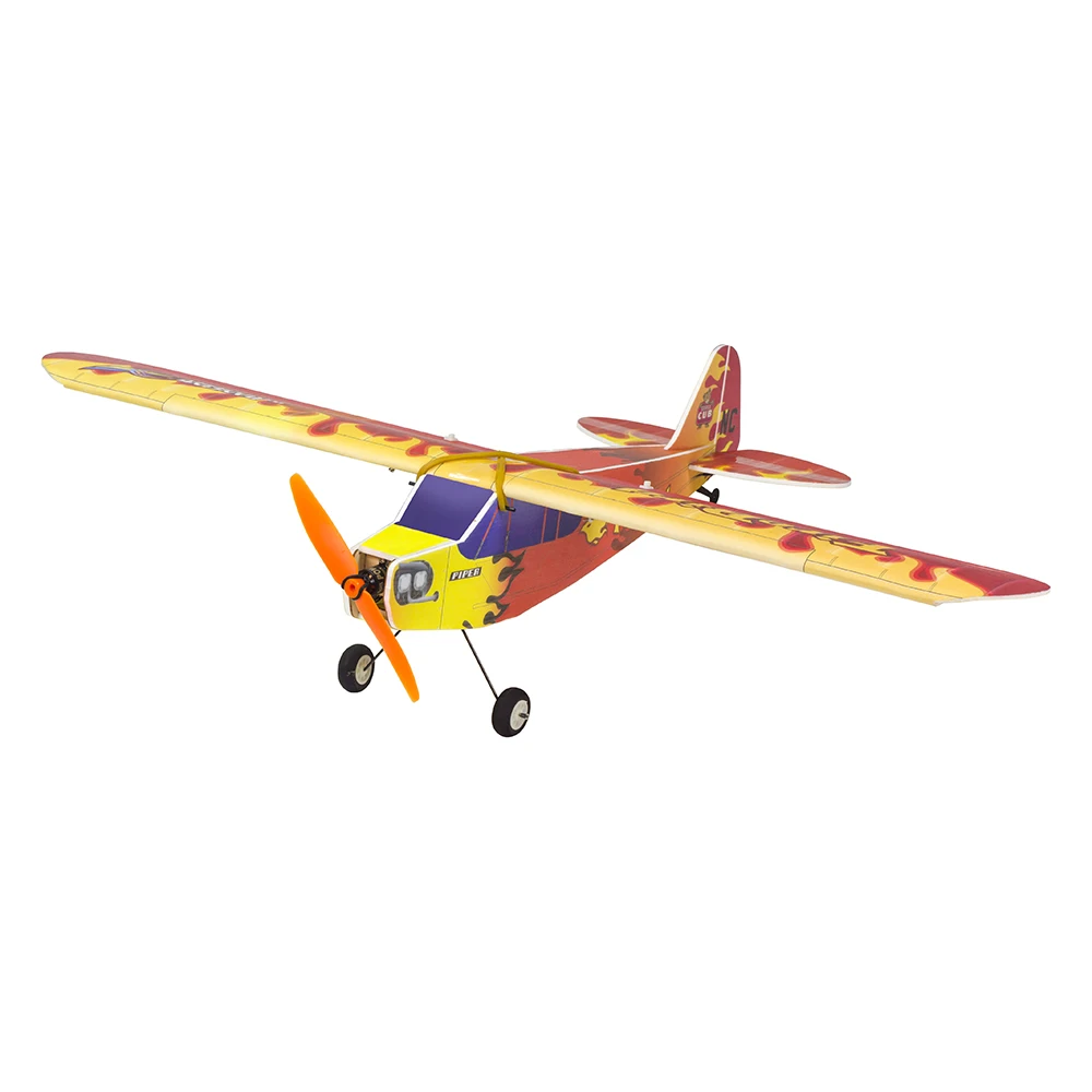 

Dancing Wings Hobby E31 J3 FireBird 600mm Wingspan RC Airplane PP Foam Remote Control Fixed Wing Aircraft KIT Models Toys